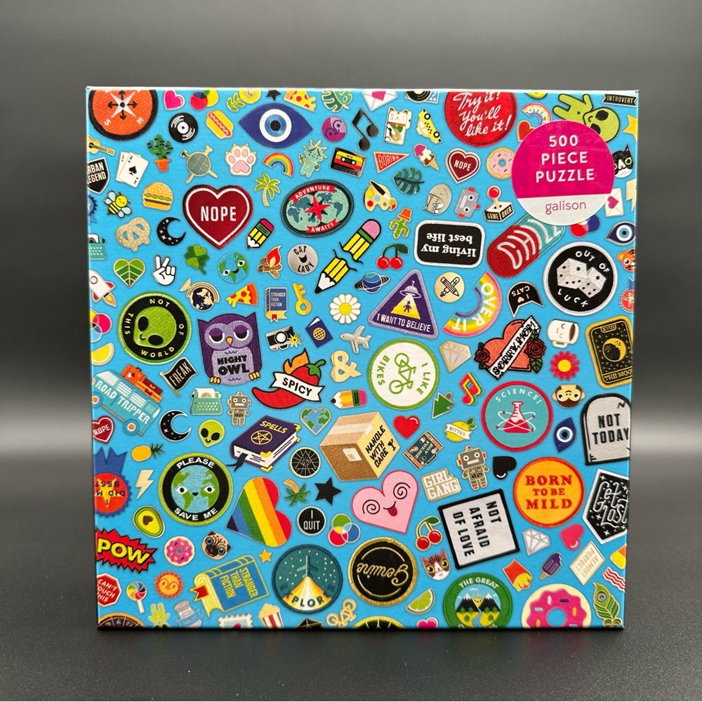 Galison Fun Flair 500 Piece Jigsaw Puzzle